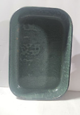 Vintage green enamel for sale  Huntingdon