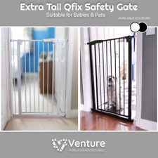 Venture  Pet Or Baby Extra Tall Safety Stair Gate 75-84 Wide x 110cm Tall myynnissä  Leverans till Finland