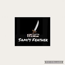 Sami feather samurai for sale  Ireland