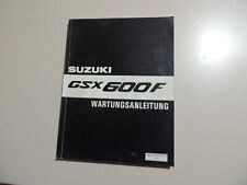 Suzuki gsx 600 gebraucht kaufen  Fruerlund,-Engelsby, Tastrup