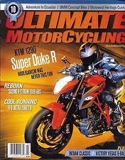 Ultimate Motorcycling Magazine KTM Super Duke Suzuki HD Ultra Limited Indian segunda mano  Embacar hacia Argentina