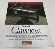 Yamaha clavinova brochure d'occasion  Expédié en Belgium