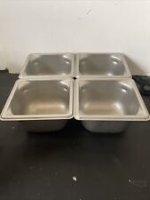 Stainless steel gastronorm for sale  DERBY
