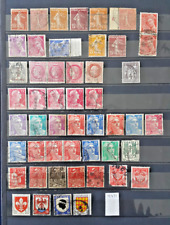 H492 lot timbres d'occasion  Valenciennes