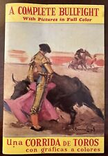 Una corrida de toros completa con imágenes a todo color libro una corrida de toros 1957 segunda mano  Embacar hacia Argentina