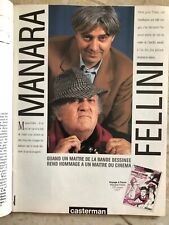 Manara fellini comic d'occasion  Expédié en Belgium