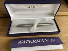 Waterman silver rollerball for sale  NOTTINGHAM