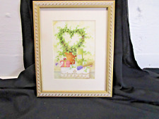 Framed picture floral for sale  Marshalltown