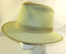 CHAPÉU BREEZER SAFARI/PANAMÁ por Henshel Hat Co~Men's L~Tan~EUC!, usado comprar usado  Enviando para Brazil