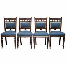 Used, STUNNING SUITE OF ORIGINAL SOLID MAHOGNAY VICTORIAN MAPLE & CO DINING CHAIRS for sale  Shipping to South Africa