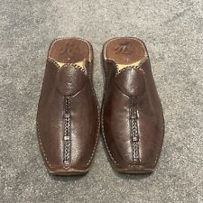 Men moroccan slippers for sale  BRADFORD