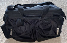 Genuine Jeep Baby Traveler Diaper Bag Black Zip Pockets Inner Pouches Handles for sale  Shipping to South Africa