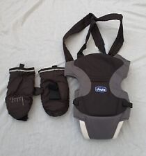 chicco easyfit baby carrier 0m +3.5 to 9kg & Mummy Mitts Push Chair Gloves , used for sale  Shipping to South Africa