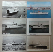 Cartoline navi traghetti usato  Serravalle Scrivia