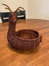 Vintage wicker reindeer for sale  Groveland