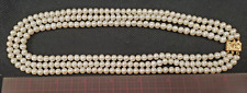Necklace pearl triple for sale  Ayden