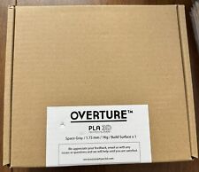Used, 3d printer filament, Overture PLA 3D, Space Gray, 1.75mm, 1 kg, Sealed for sale  Shipping to South Africa
