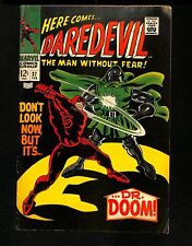 Daredevil #37 vs. Dr. Doom! Stan Lee Story! ¡Gene Colan! Marvel 1968 segunda mano  Embacar hacia Argentina