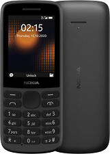 Nokia 215 Dual SIM Mobiltelefon Tasten Handy Schwarz Entsperrt Simlock frei comprar usado  Enviando para Brazil