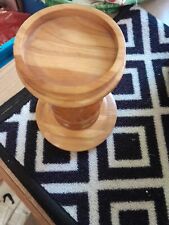Wooden pillar candle for sale  MARCH