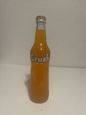 Full 10 Oz. Orange Crush Soda Bottle, Evanston ILL. for sale  Shipping to South Africa