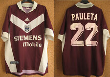 Maillot Girondins Bordeaux Pauleta #22 Adidas Siemens mobile Vintage Jersey - M, occasion d'occasion  Arles