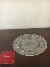 Assiettes arabesque cristal d'occasion  Baccarat