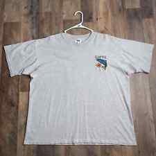 Camiseta masculina vintage anos 90 Y2K Seattle XL cinza Tennessee River manga curta 2365 comprar usado  Enviando para Brazil