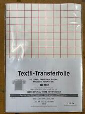 Inkjet textil transferfolie gebraucht kaufen  Bocholt