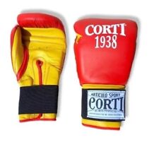 Guantes de boxeo Corti 12 oz cuero kick boxing, usado segunda mano  Argentina 