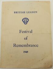 1949 festival remembrance for sale  HOOK