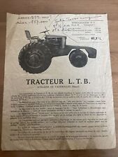 Tracteur ateliers faverolles d'occasion  Lorrez-le-Bocage-Préaux