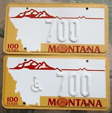 Montana centennial license for sale  Shipping to Ireland