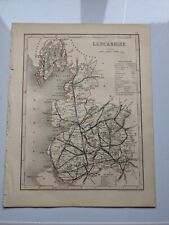 County map lancashire for sale  HORNCASTLE