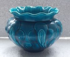 Turquoise bretby art for sale  AMERSHAM