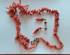 Vintage coral necklace for sale  KENDAL