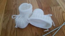 Knitted baby booties for sale  Lincolnshire