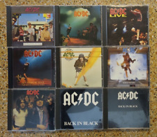 AC/DC 9 álbuns 10 CDs lote Highway to Hell Back in Black alta tensão ao vivo em Paris comprar usado  Enviando para Brazil