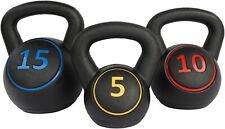 3pcs kettlebell weight for sale  SALFORD