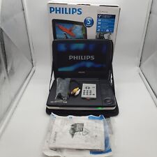 DVD player portátil Philips PD9000/37 9" LCD, bateria de 5 horas branco/preto na caixa excelente estado usado comprar usado  Enviando para Brazil
