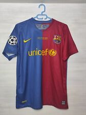 Usado, #10 MESSI BARCELONA 2008-09 HOME SHIRT FINAL ROMA LC NIKE NÃO ORIGINAL TAMANHO L comprar usado  Enviando para Brazil