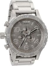 Nixon Chrono 51-30 Raw Stainless Steel Mens Watch , used for sale  Shipping to South Africa