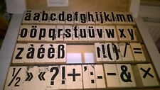 Alphabet holzbuchstaben 90mm gebraucht kaufen  Duisburg