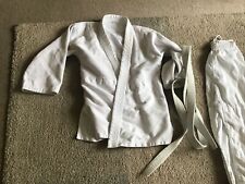 Judo white suit for sale  LONDON