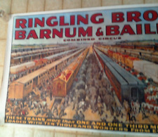 Pôster Ringling Brothers & Barnum & Bailey Train 36"x24" P-25----125 comprar usado  Enviando para Brazil