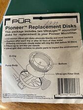 PUR pioneer filter disks X2 Replacements(were £9.99) for sale  Shipping to South Africa