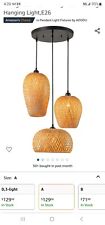 Bamboo ratan pendant for sale  Spring Hill