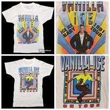 LOOK 1991 👀 OG 🔥Uber Raro FAÇA UMA OFERTA Vanilla Ice 🧊Camisa Tour Grande EUA  comprar usado  Enviando para Brazil