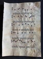 17th medieval vellum for sale  Camillus