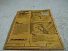 CHESTERTON AL-021-J PACKING TAMPING TOOL FOR VALVES * NEW IN BAG * for sale  Shipping to South Africa